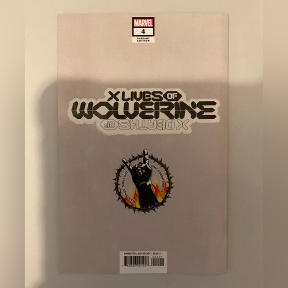 X LIVES of Wolverine # 4 Virgin , Wolverine # 1 Kevin Eastman Virgin = 4 Books - Picture 9 of 10